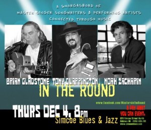 Masters in the Round at Simcoe Blues on Dec 4